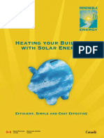 Heating Your Building With Solar Energy