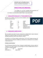 SI - Sistema Internacional de Unidades