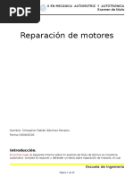 Informe De Autotronica Duoc Uc Catalisis Piston
