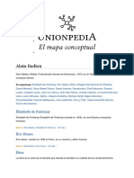 Alain Badiou - Mapa Conceptual Unionpedia