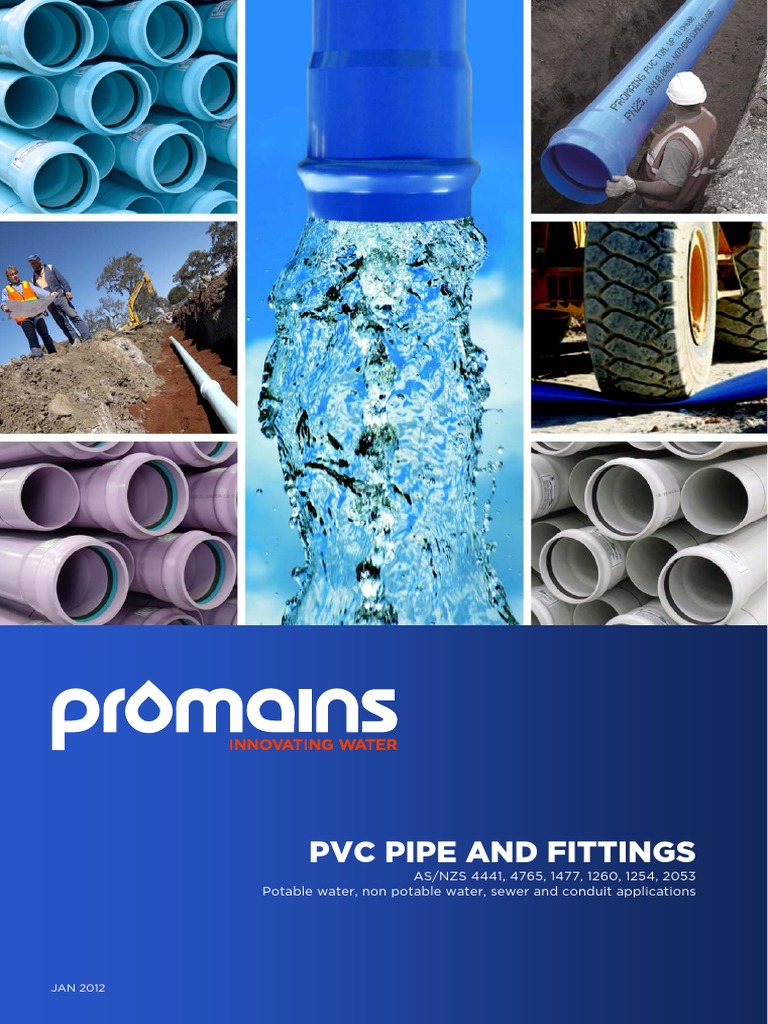 Promains PVC Pipe and Fittings Product Guide Jan 2012 2 PDF Pipe