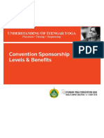 Convention Sponsorship Levels & Benefits: U O I Y