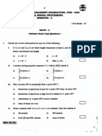 WBUT Electronics & Communication - Digital Signal Processing 2009