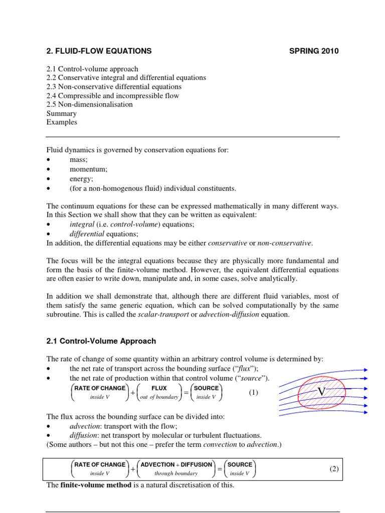 CFD 2 | PDF | Fluid Dynamics | Diffusion