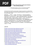 Download Index to Rib Lake Photo and Document Collection by Scott Riggs SN306724772 doc pdf
