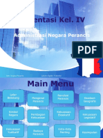Presentasi Kel. IV TTG Adm. Negara Perancis