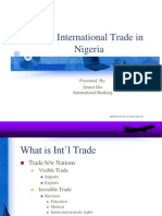 International Trade in Nigeria