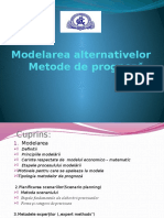 Modelarea Alternativelor 