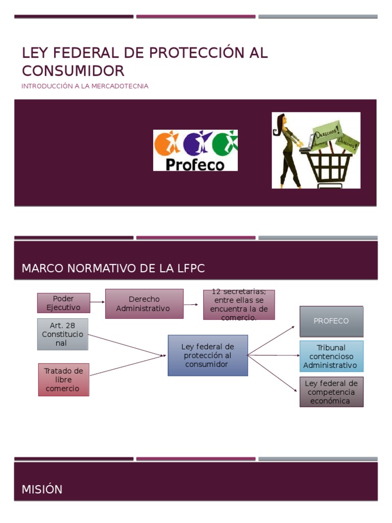 Ley Federal de Protección Al Consumidor