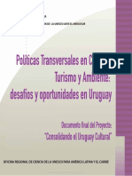 Politicas Transversales en Cultura Turismo Ambiente URUGUAY