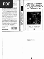 David Harvey - Justice Nature the Geography of Difference