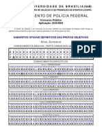 Cespe 2004 Policia Federal Agente Administrativo Gabarito