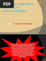 Download Analisis Swot Mata Pelajaran Bhs Inggris by Nadzier Wiriadinata SN30674757 doc pdf
