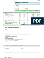 Presupuesto de Planos