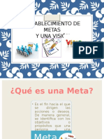 Establecimiento de Metas y Una Visión