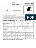 Datasheet - FMMV105G PDF