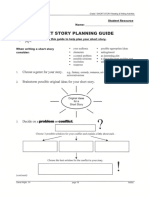 Writing a Short Story Planning Sheet