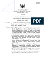 Permendagri No.10 Th.2011.Perubahan Dokumen Penduduk Akibat Perubahan Alamat