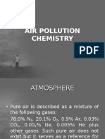 Air Pollution Chemistry 