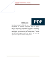 Guia para La Planificacion Programacion y Control de La Ejecucion de Proyectos