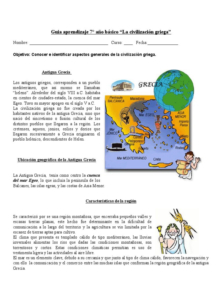Guía de la Civilización Griega | PDF | Antigua Grecia | Grecia