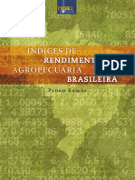 Livro - Índices de Rendimento Da Agropecuária Brasileira