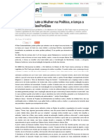 REDE SP Discute a Mulher Na Política, e Lança a Campanha #ElesPorElas _ Portal SOMA (DINO)