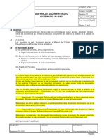 Ac004 Control de Documentos Del Sistema de Calidad Rev 13