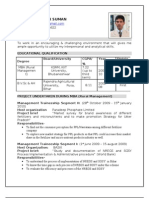 Santosh Resume - Doc 2003