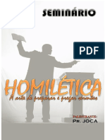 HOMILÉTICA - A Arte de Preparar e Pregar Sermões (Pr. Joca)