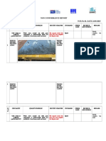 Non-Conformance Report NCR - No-01, DATE:24/01/2015: We Request Check The That Area and Complete The Repair Work