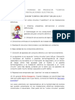 2.1 - Diez Formas de Producir "Cortos Circuitos" en Instalaciones Eléctricas.