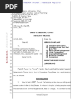 Avvo v. Liang - CFAA Complaint PDF