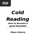Download Cold Reading by Anonymous 46g46KxZp SN306790309 doc pdf