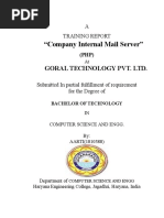 company internal main server