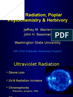 UV-B Radiation, Poplar Phytochemistry & Herbivory: Jeffrey M. Warren John H. Bassman Washington State University