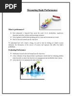 Measuring Bank Performance