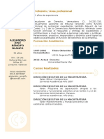 Curriculum Vitae Modelo3c Arena