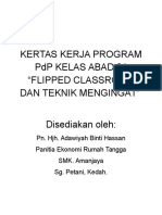 Kertas Kerja PDP Kelas Abad 21 Flipped Classroom