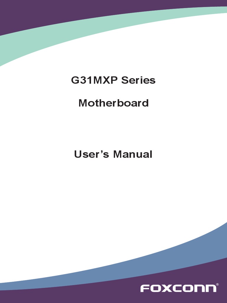 G31MXP Series Manual | Download Free PDF | Bios | Usb