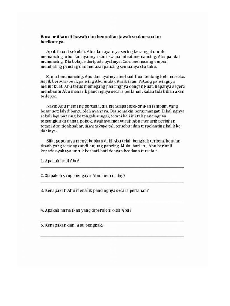 Bahasa Melayu Peralihan Pdf
