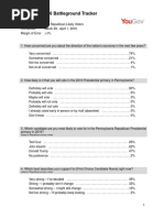 Download CBS News 2016 Battleground Tracker Pennsylvania April 2016 by CBS News Politics SN306816619 doc pdf