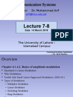 Lecture 7-8 DSB-SC Am Mod I - at