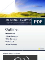Group 6 - Marginal Analysis