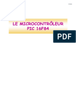 Al Khawarizmi Sciences de L'ingénieur - Le Microcontroleur PIC16F84 PDF