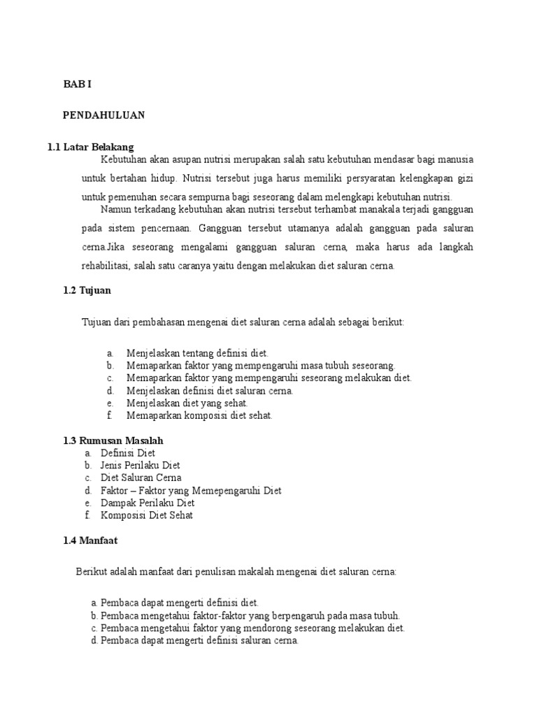 Menu Diet Mediterania Ala Indonesia 1