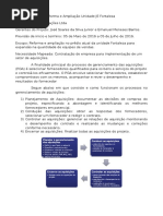 Trabalho Gerenciamento das Aquisições MBA