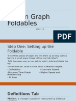 Motion Graph Foldables Presentation