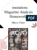 Annotations Magazine Analysis Homework!: Mikeyy Fisher
