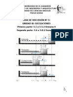 Discusión #3 Oscilaciones